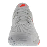 Women's Propulse Fury All Court White and Fluo Strike Tennis Shoes