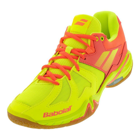 Women's Shadow Spirit Pink With Lime Yellow  Shoes