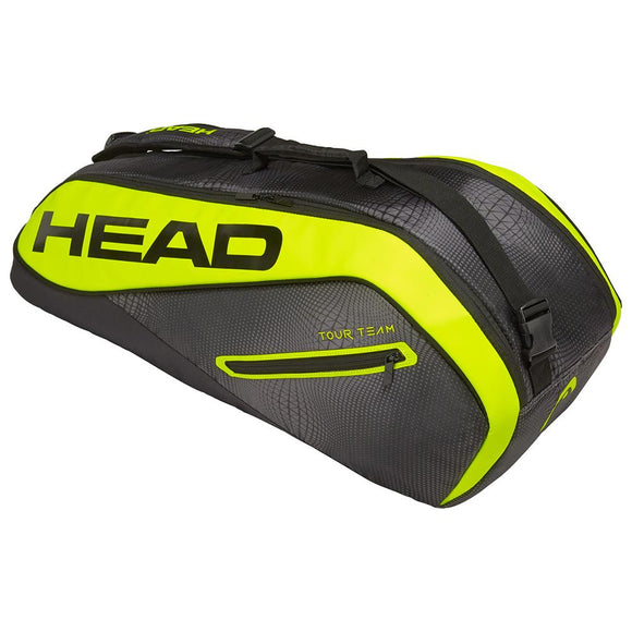 Extreme 6R Combi Black and Neon Yellow Tennis Bag