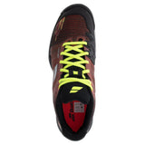 Men's Jet Mach II Dark Red and Black Tennis Shoes