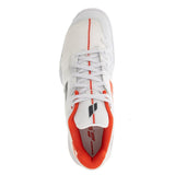 Men's Jet Mach II White and Red Tennis Shoes