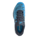 Men's Propulse Blast Gray and Blue Tennis Shoes