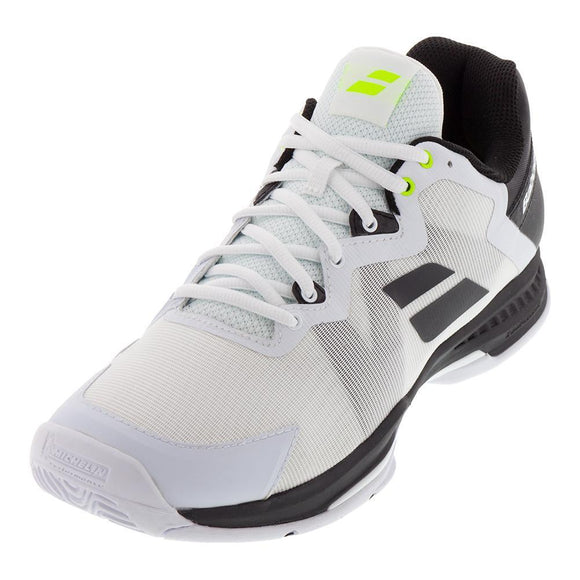 Men's SFX 3 All Court Black And Silver Tennis Shoes